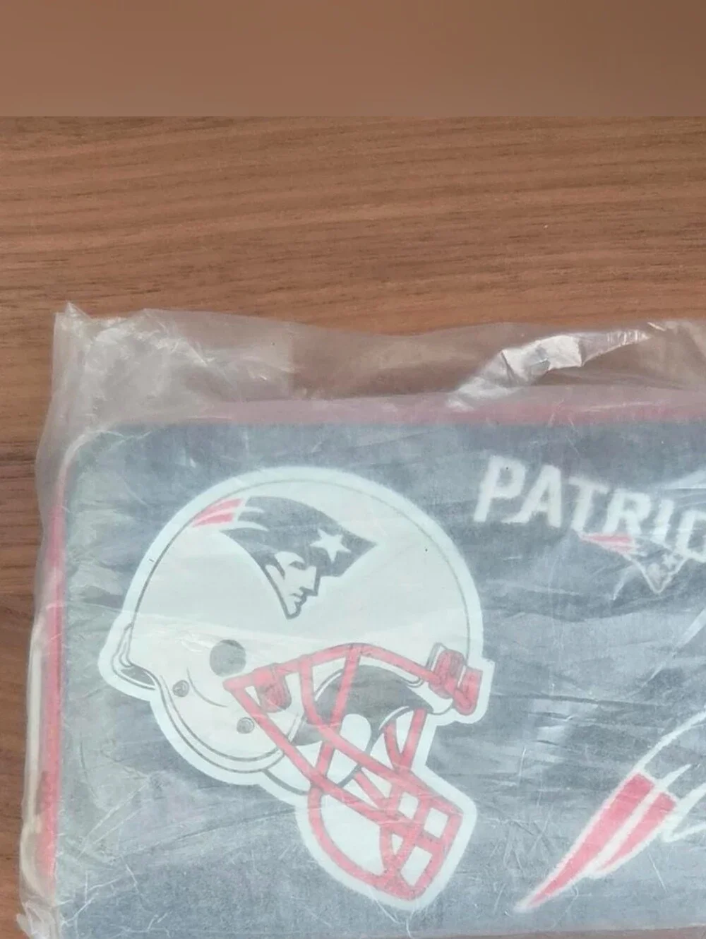 Loungefly New England Patriots Zip Around Wallet - Navy And Red